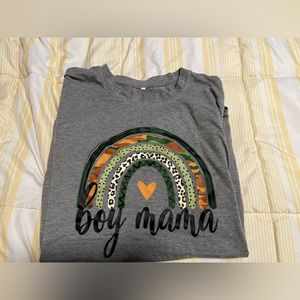 Boy mama shirt xxl